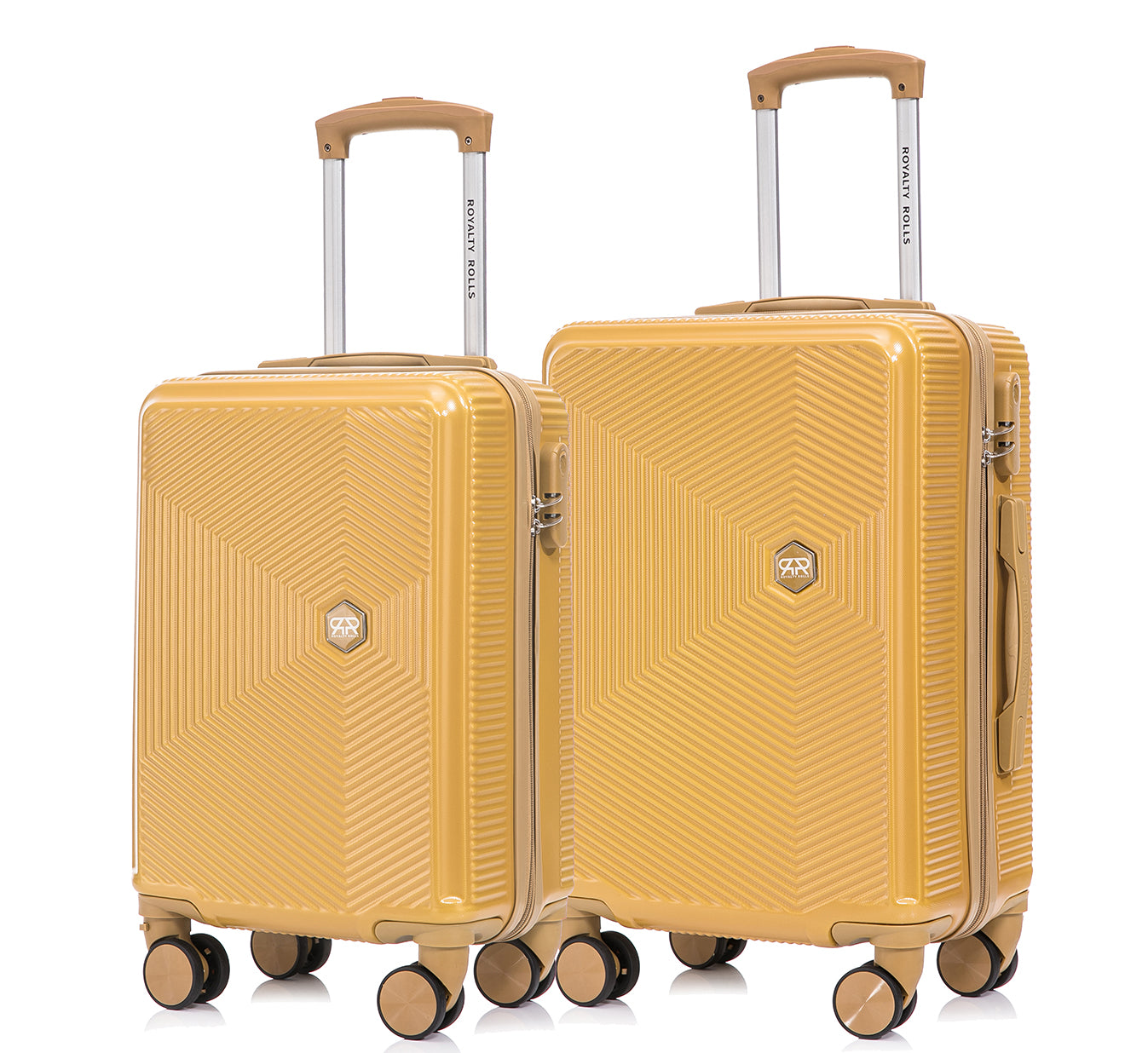 Berlin 2 piece hand luggage suitcase set