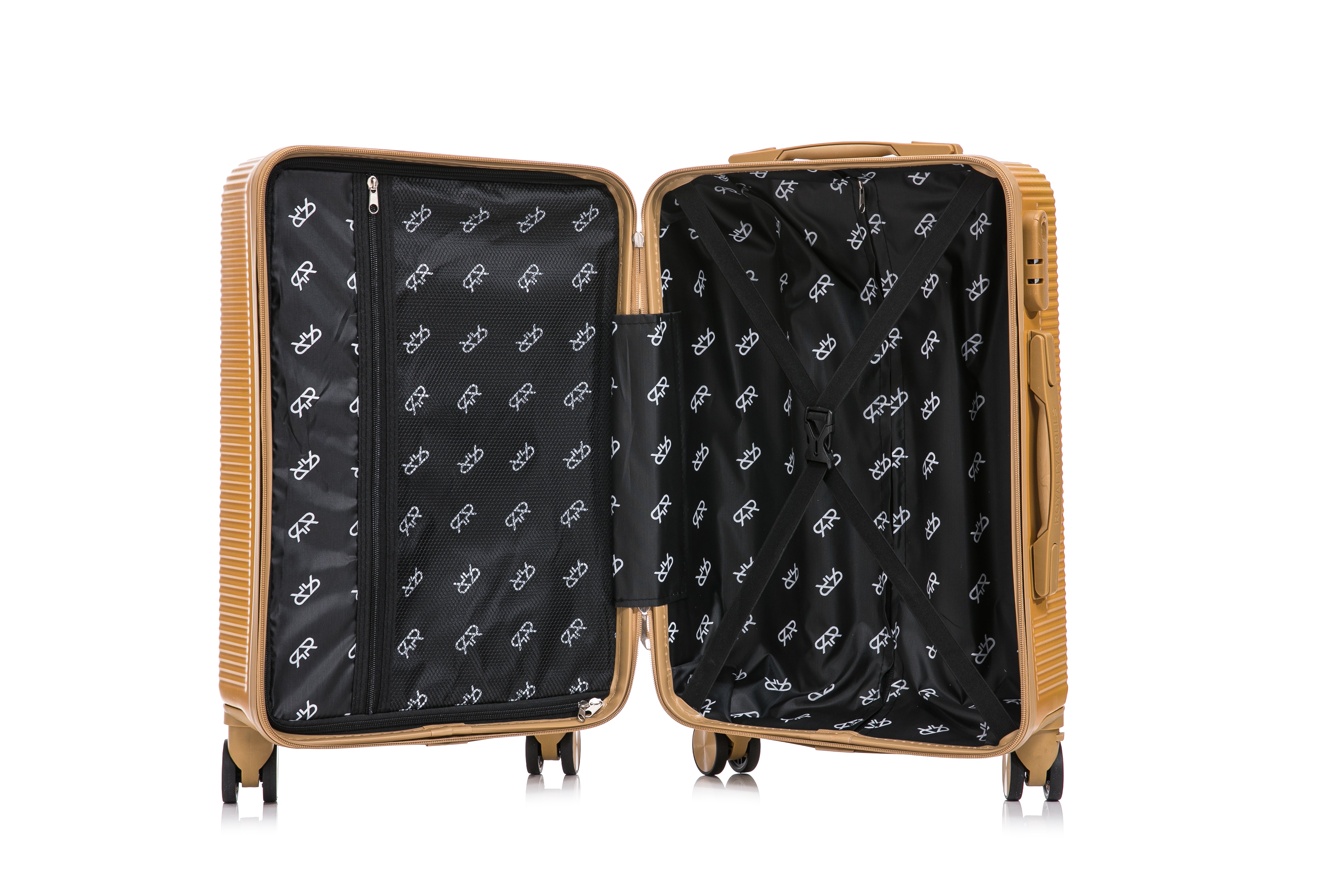 Berlin 2 piece hand luggage suitcase set