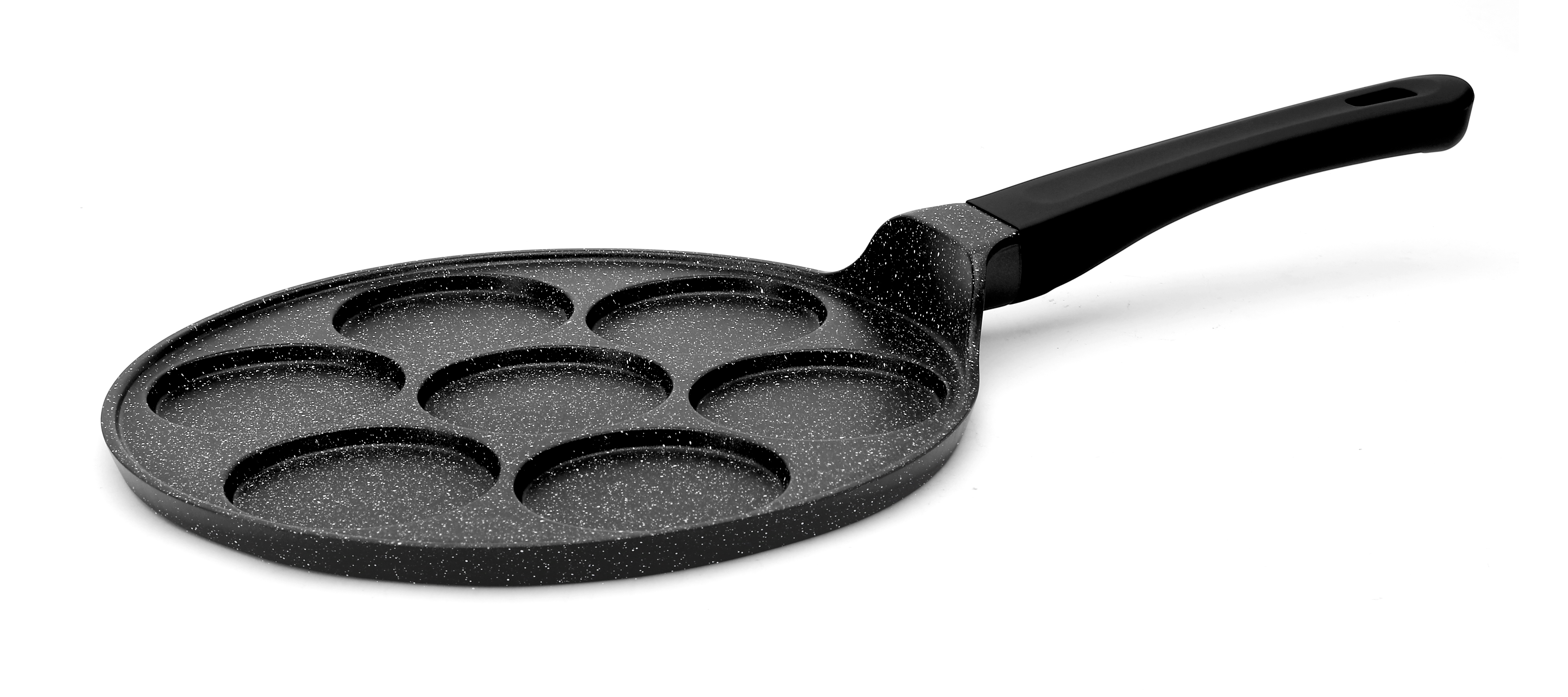 Frying pan with 7 round cavities 26 CM