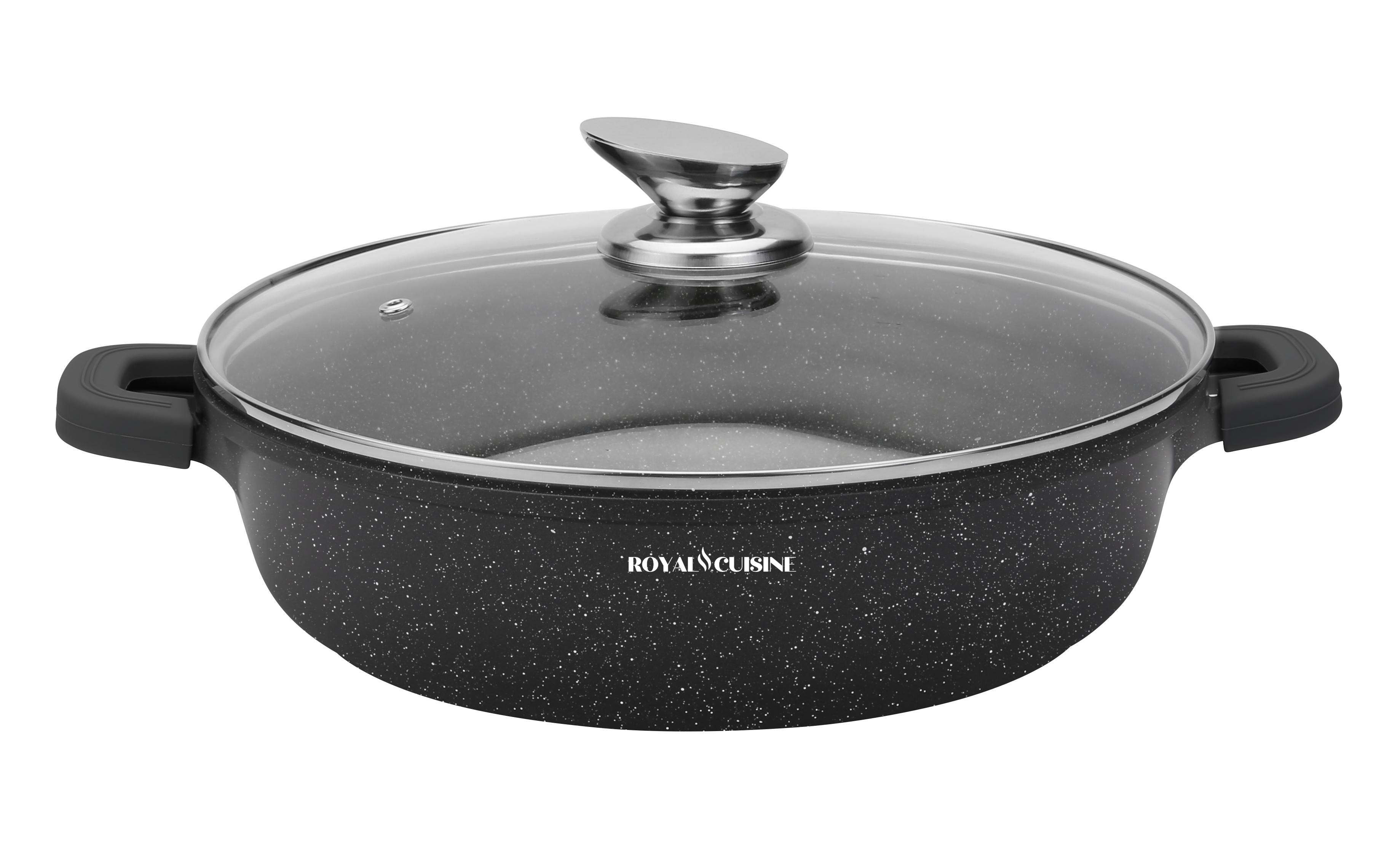 Premium frying pan with non-stick marble coating 28 -40 CM